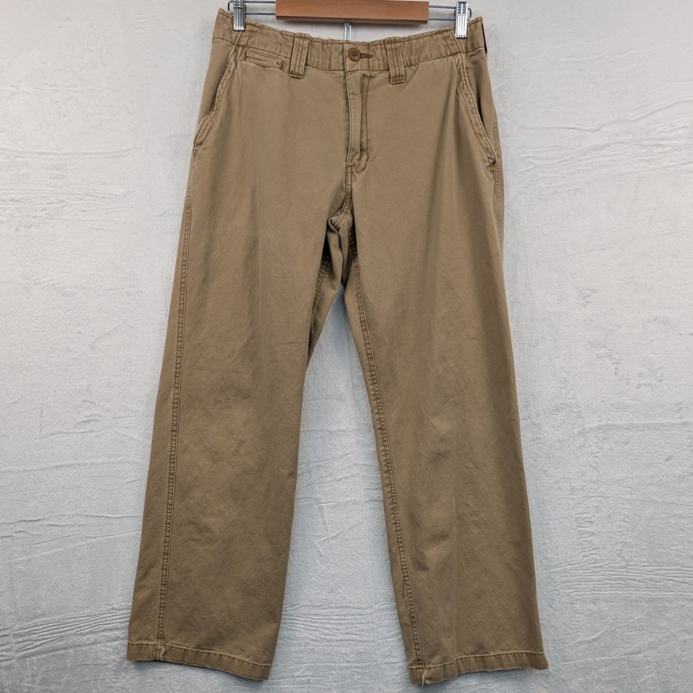 VTG Aeropostale Pants Men's 34x31 Tan Khaki Chino Straight Old Money Preppy Y2K